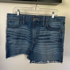 Madewell Perfect Jean Short Denim washed